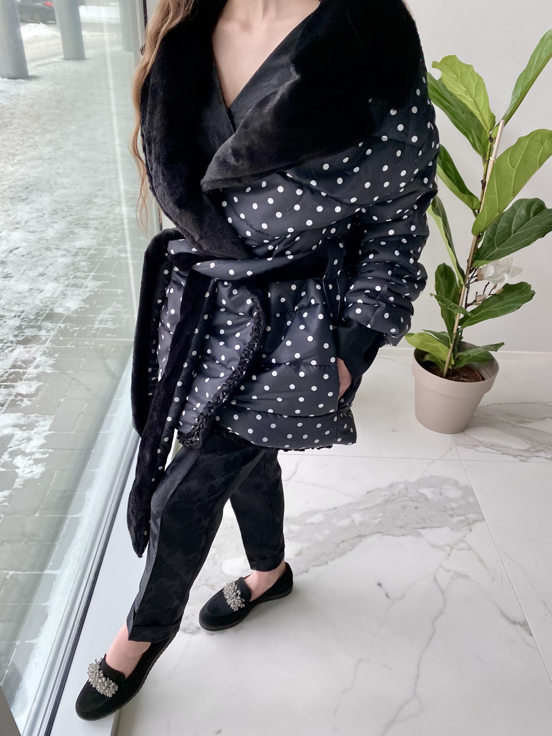 Jacket polka dot