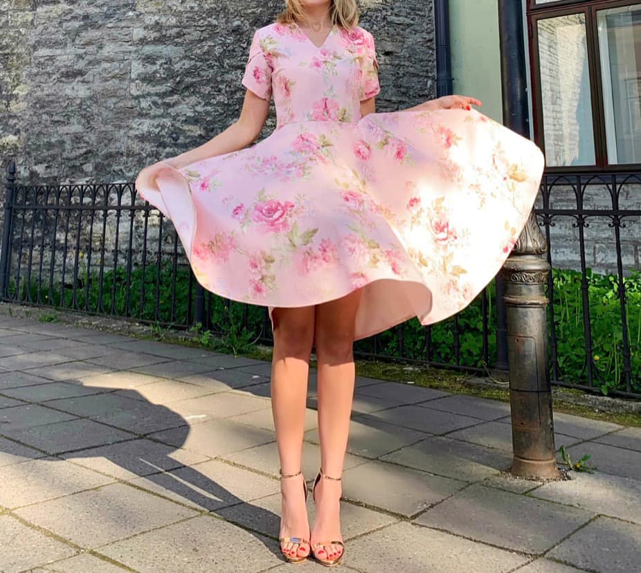 Cotton candy dress