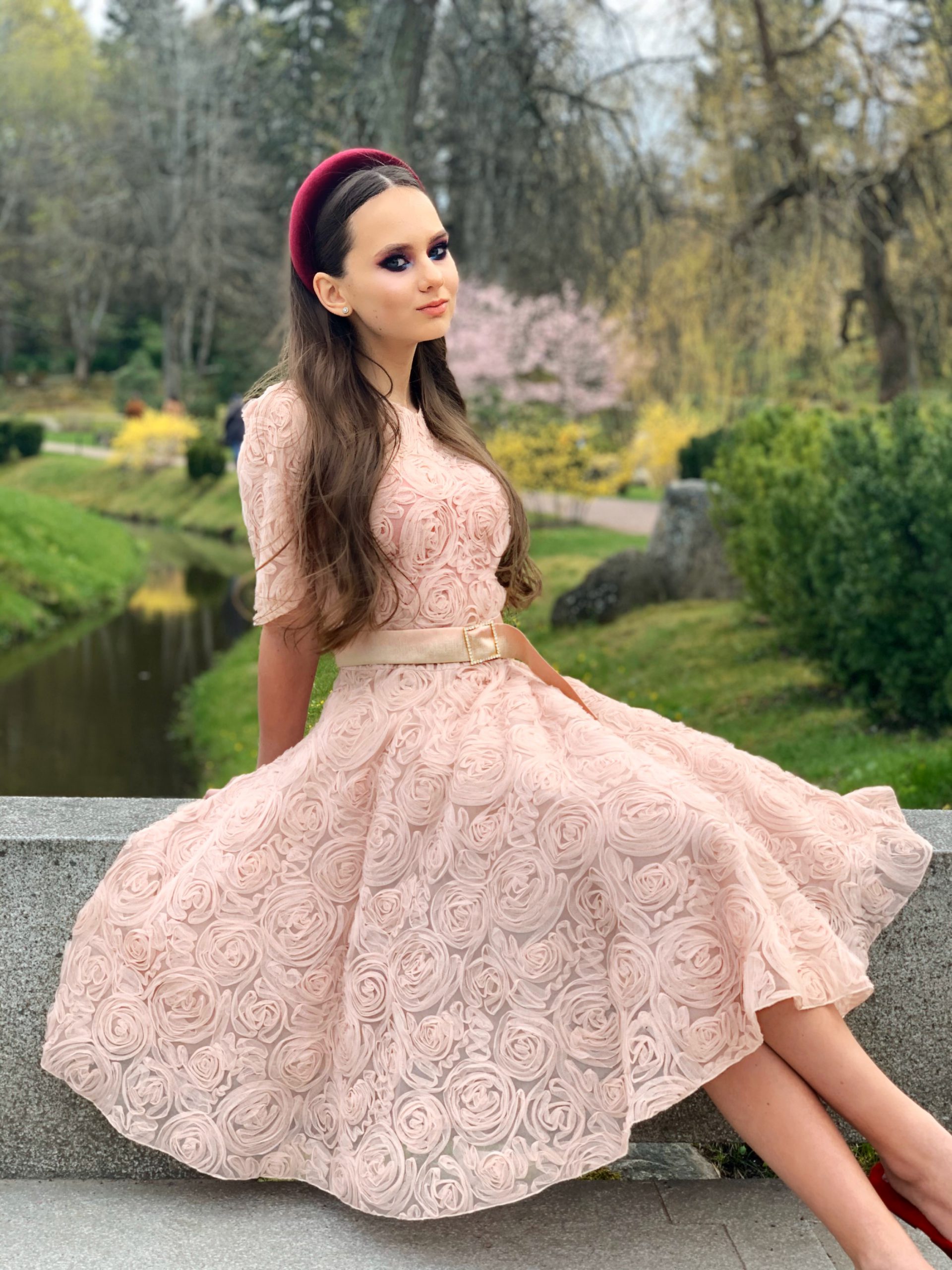 Blush Rose Cloud dress