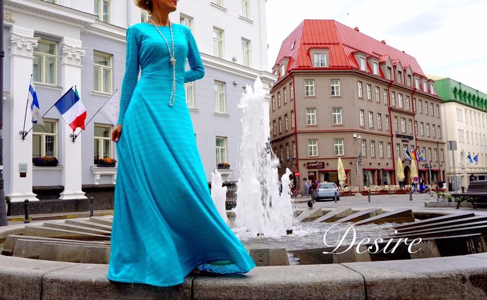Aquamarine Long Dress