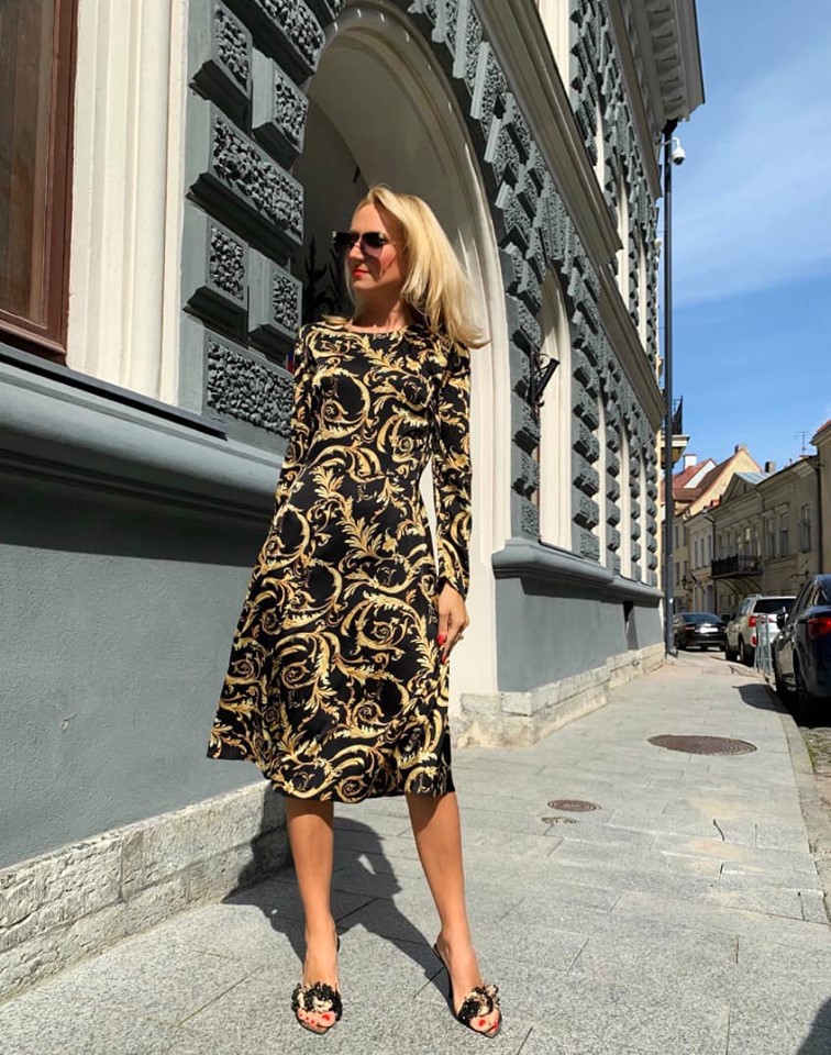 Silk dress