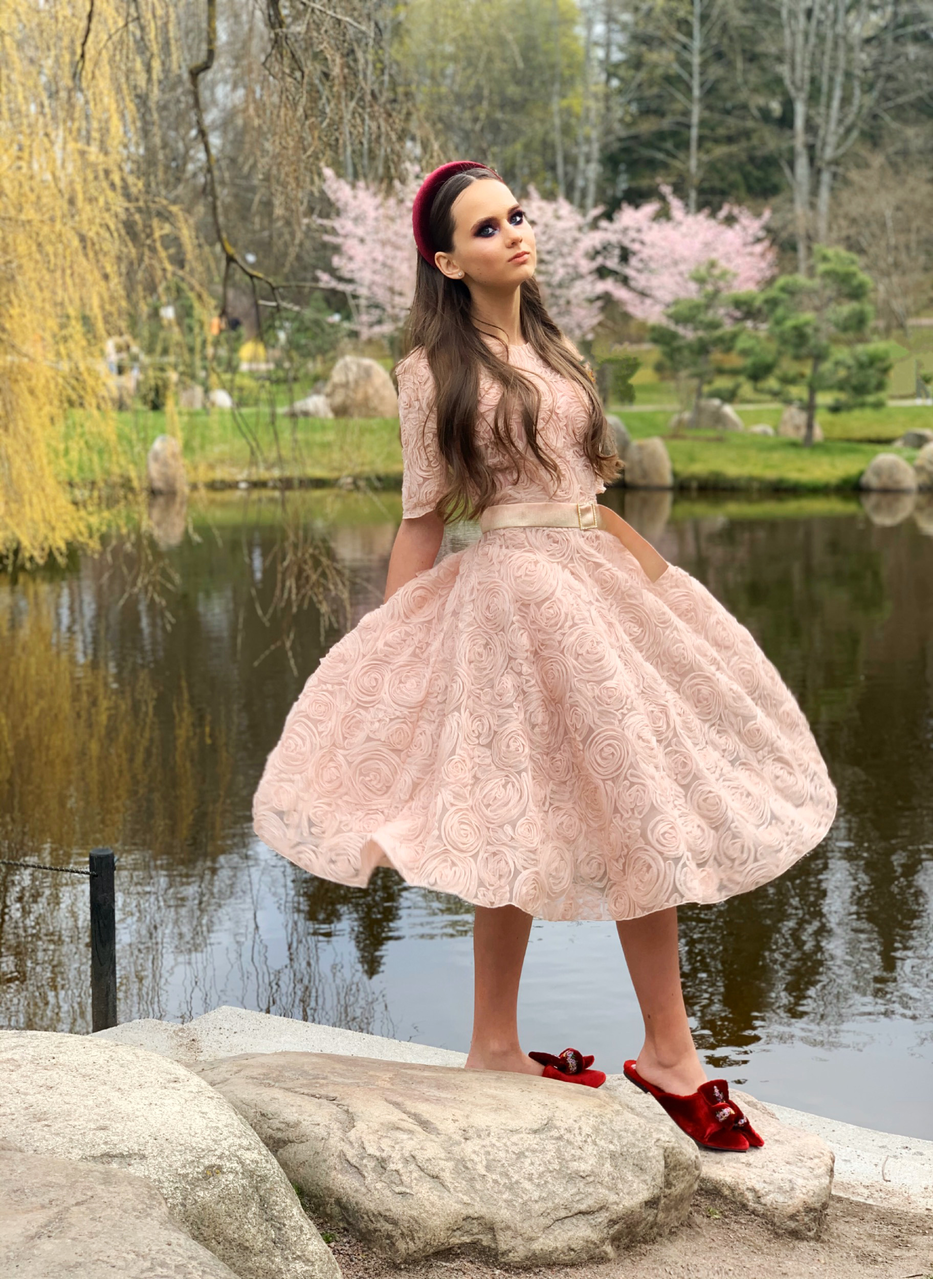 Blush Rose Cloud dress