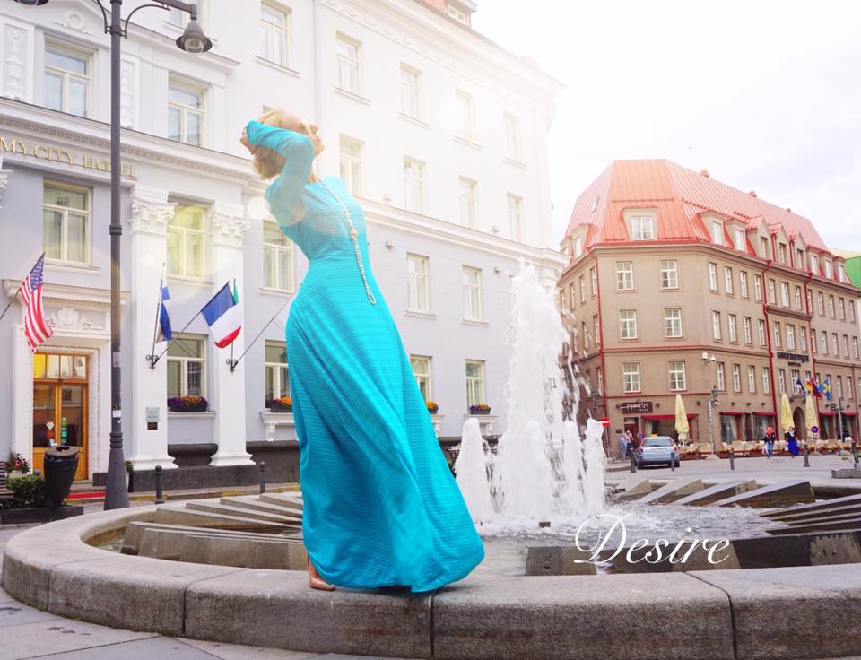 Aquamarine Long Dress