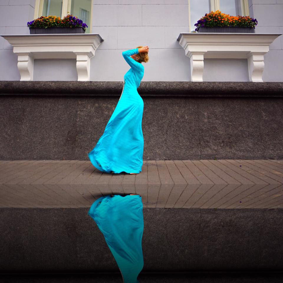 Aquamarine Long Dress