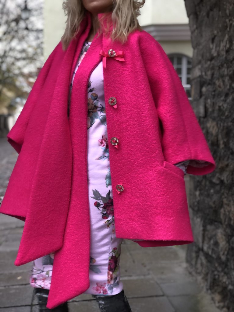 Fuchsia coat