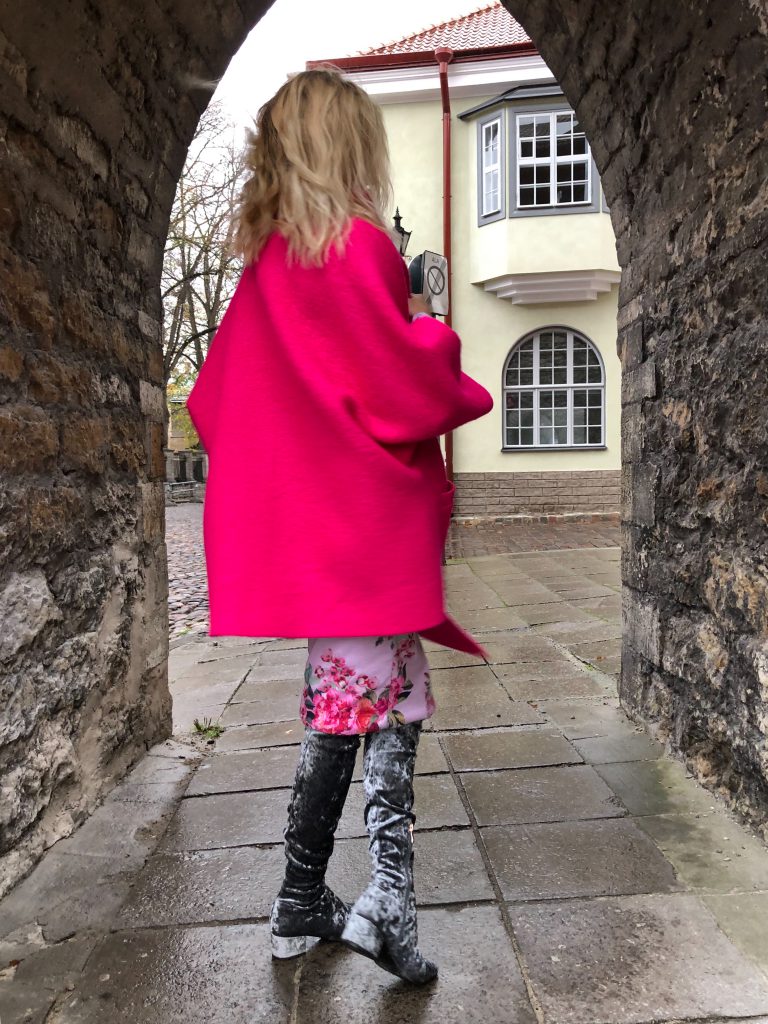 Fuchsia coat