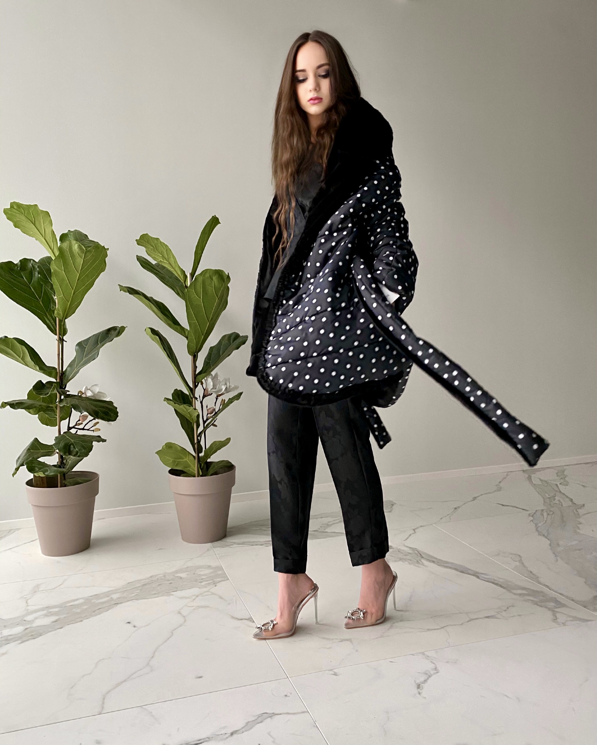 Jacket polka dot
