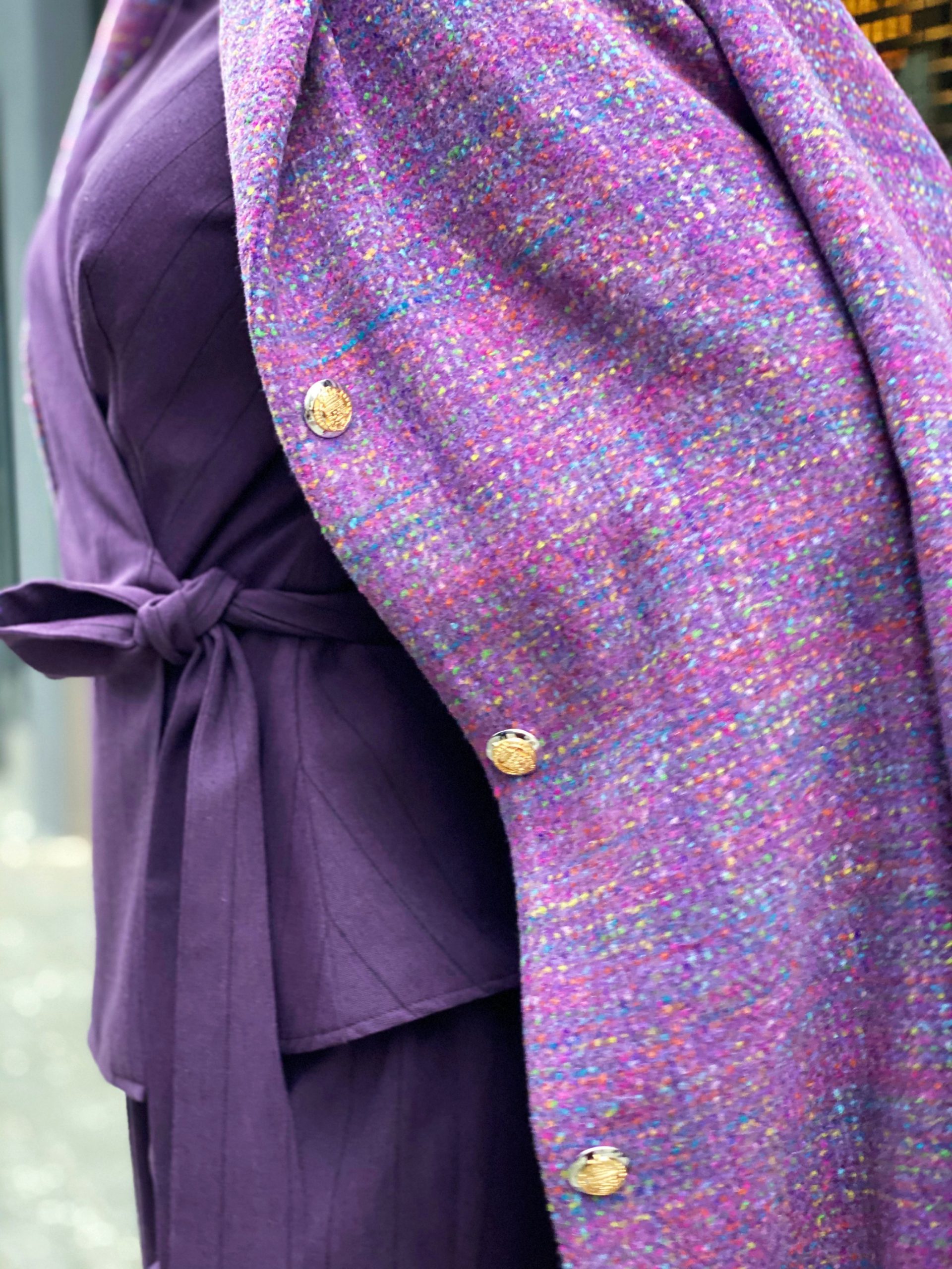 Lilac candy coat