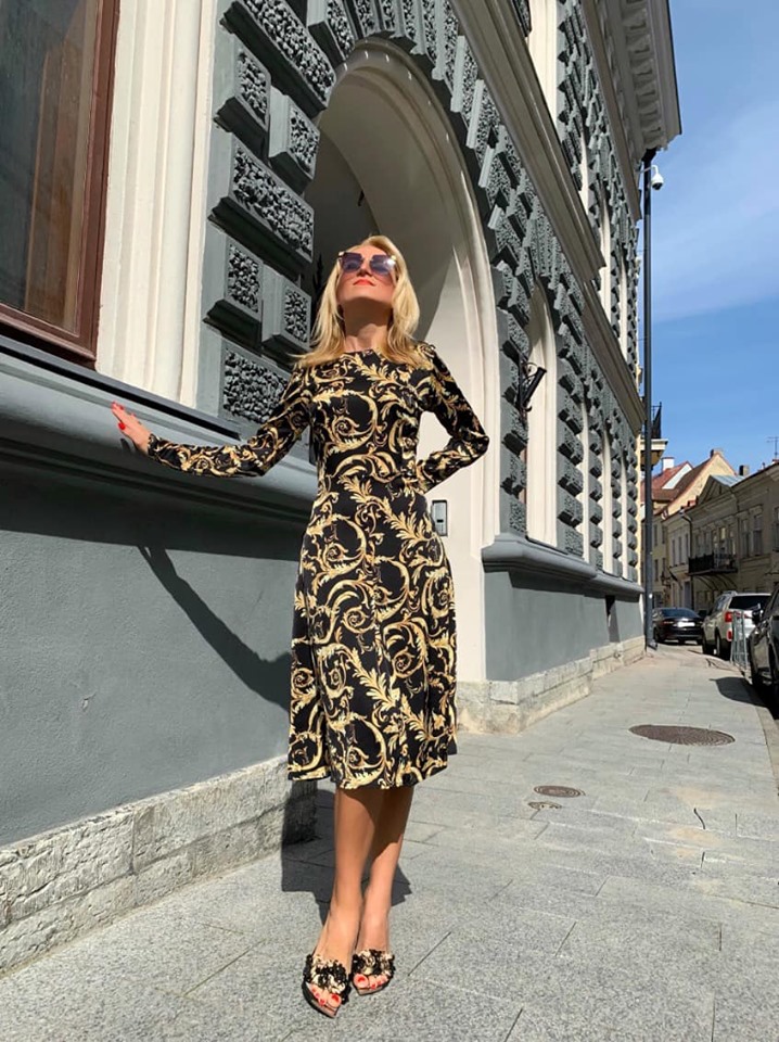 Silk dress