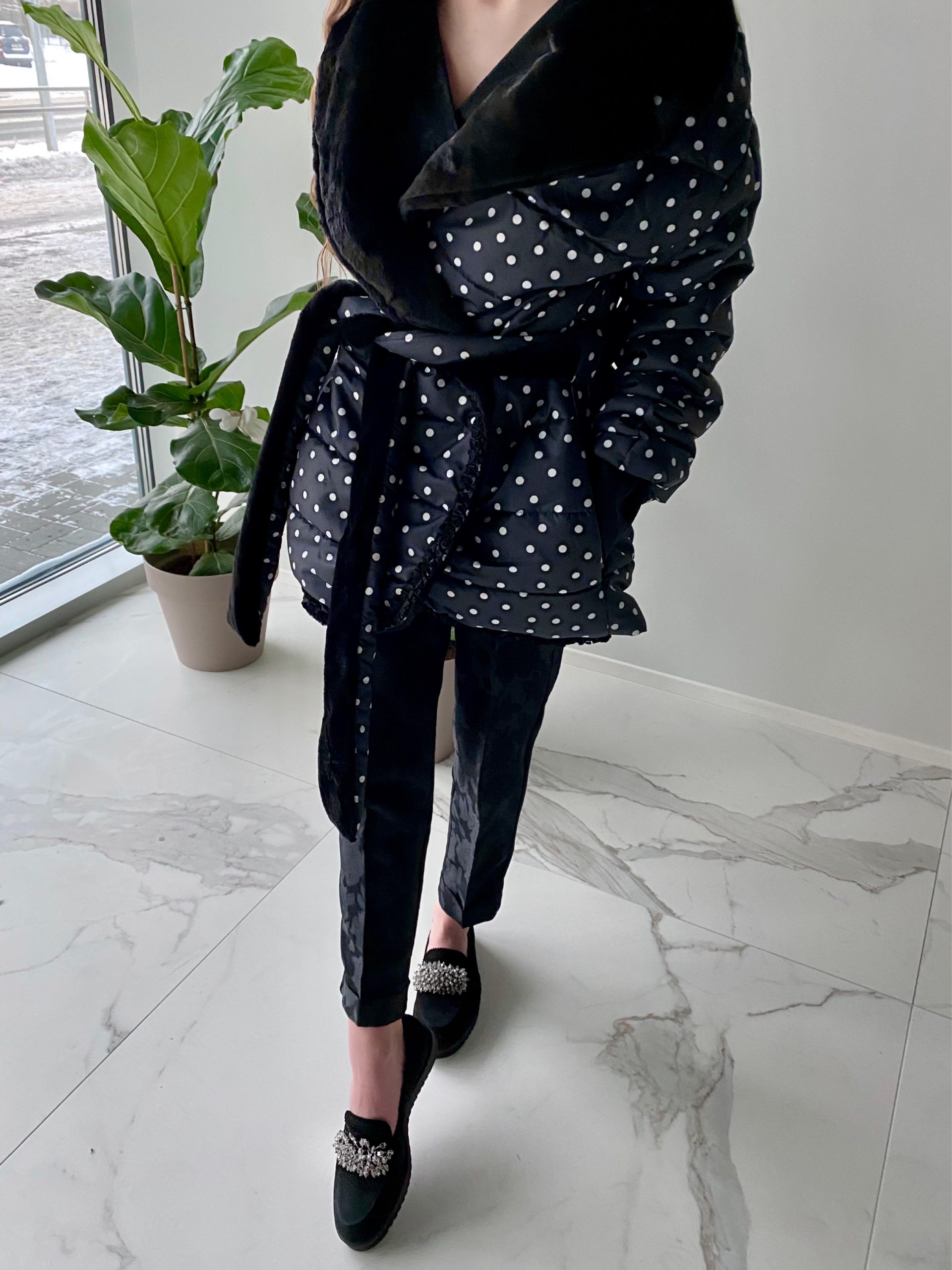Jacket polka dot